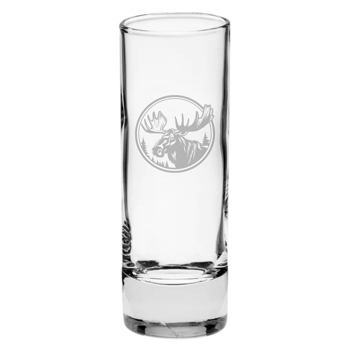 Snapsglas Älg