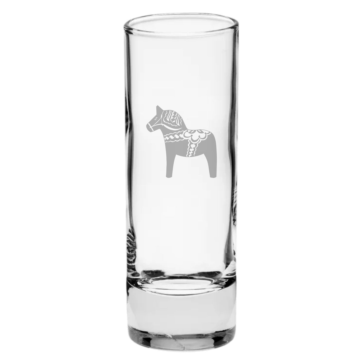 Snapsglas Dalahäst