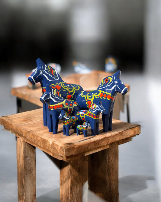 Dalahäst Blå