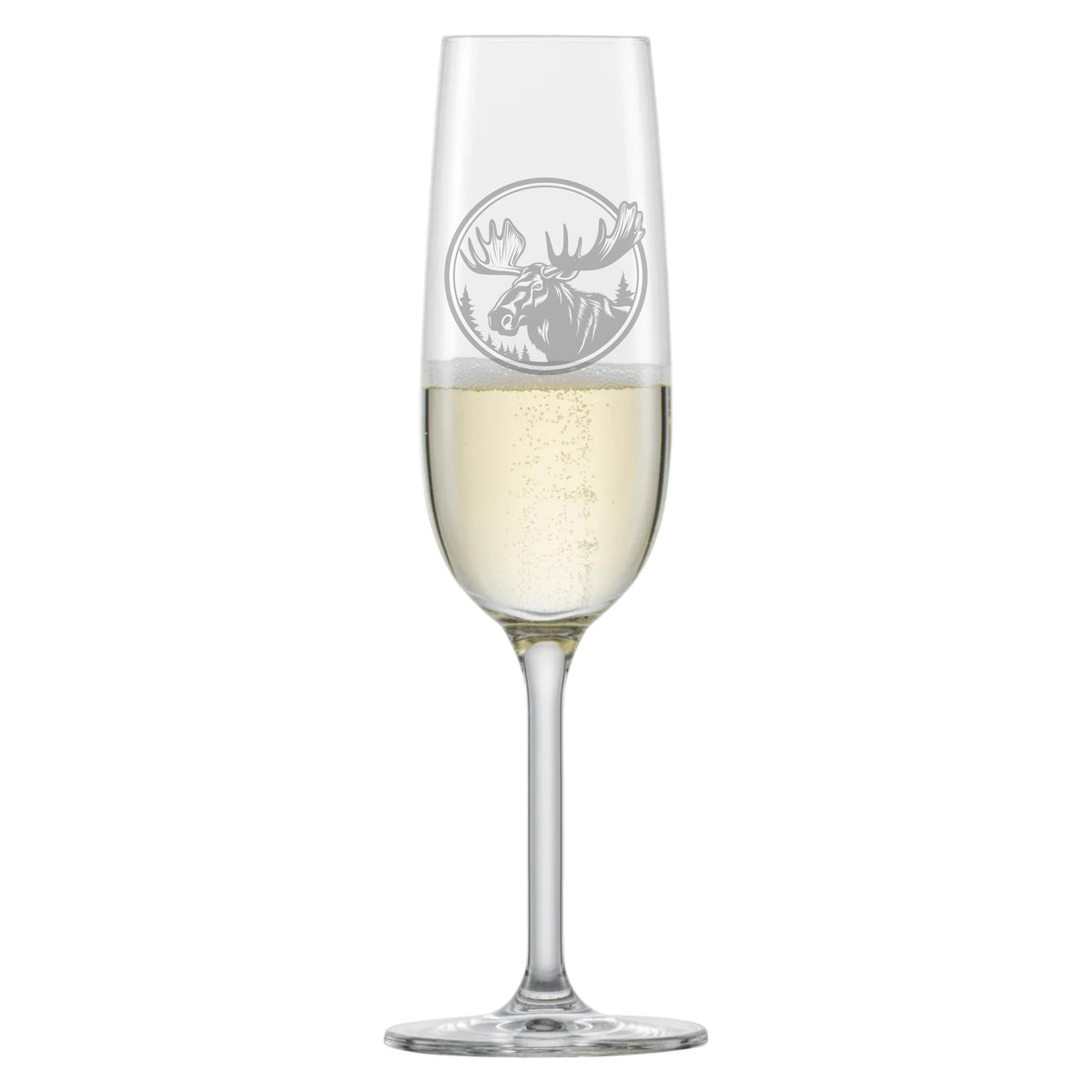 Champagneglas Älg