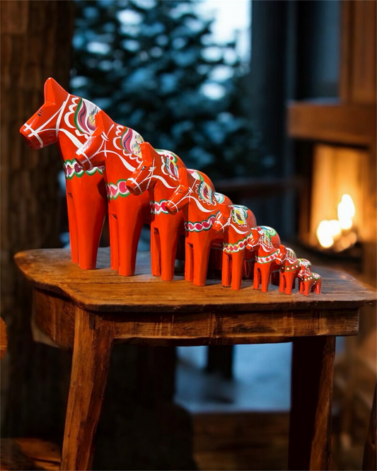 Dalahäst Röd
