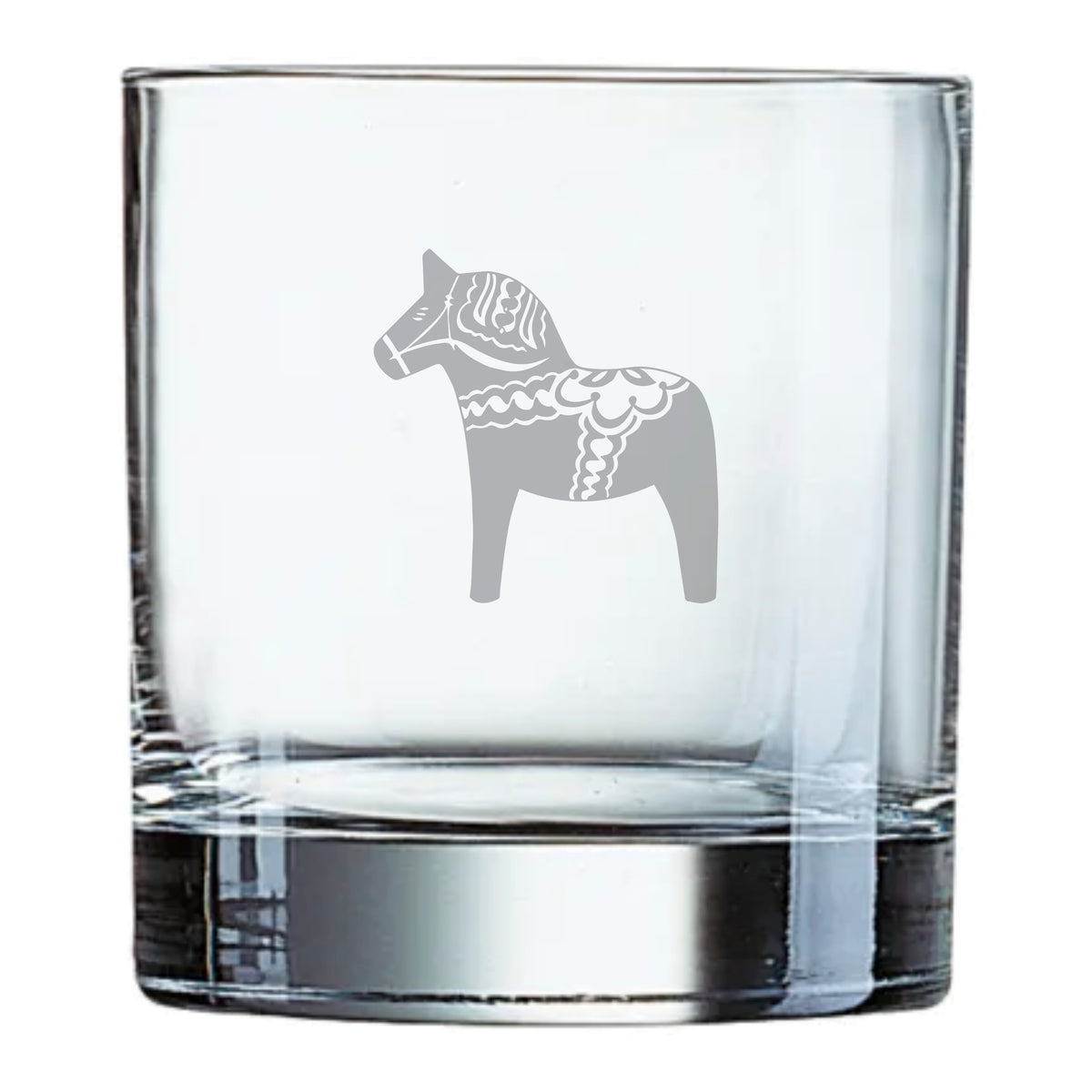 Whiskyglas Dalahäst